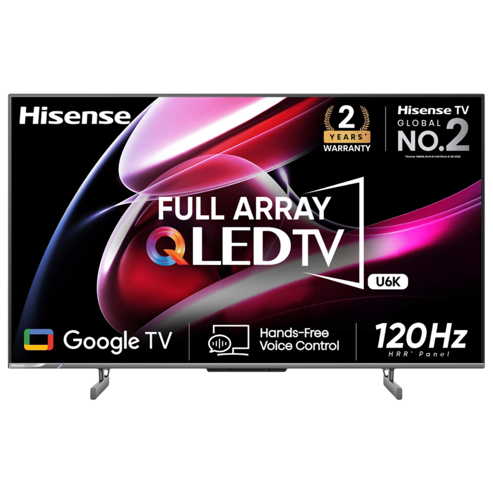 Buy Hisense U6K 139 cm (55 inch) QLED 4K Ultra HD Google TV with Dolby